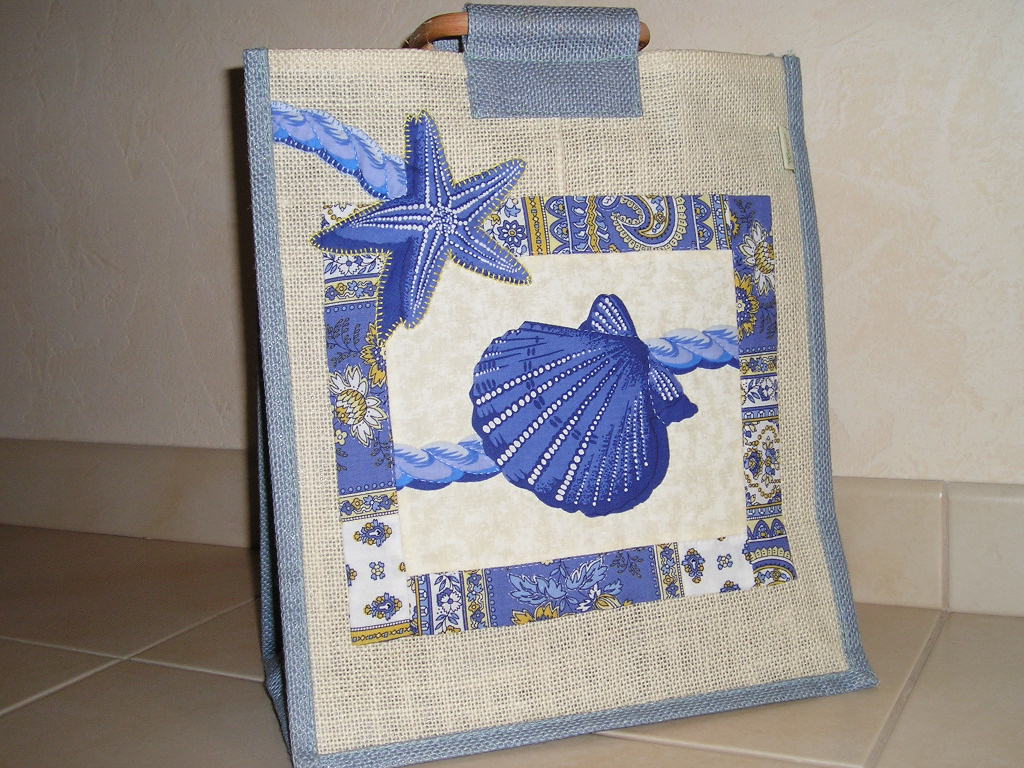 Sac customisé pour la plage