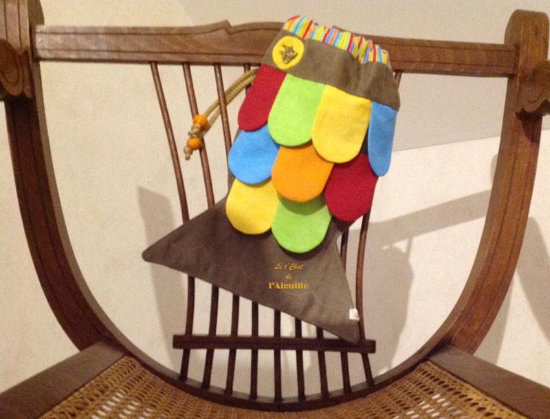 Sac poisson couleur